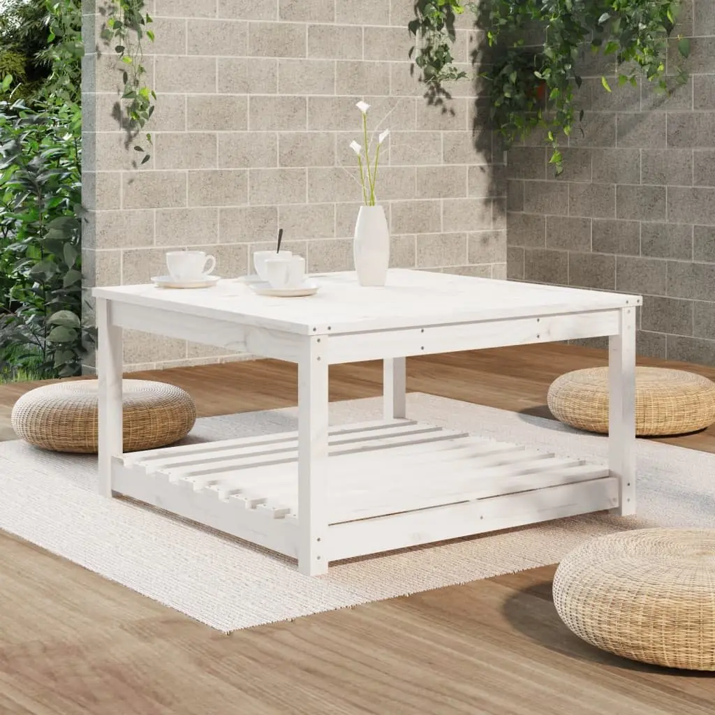 Solid Pine Wood Outdoor Garden Table