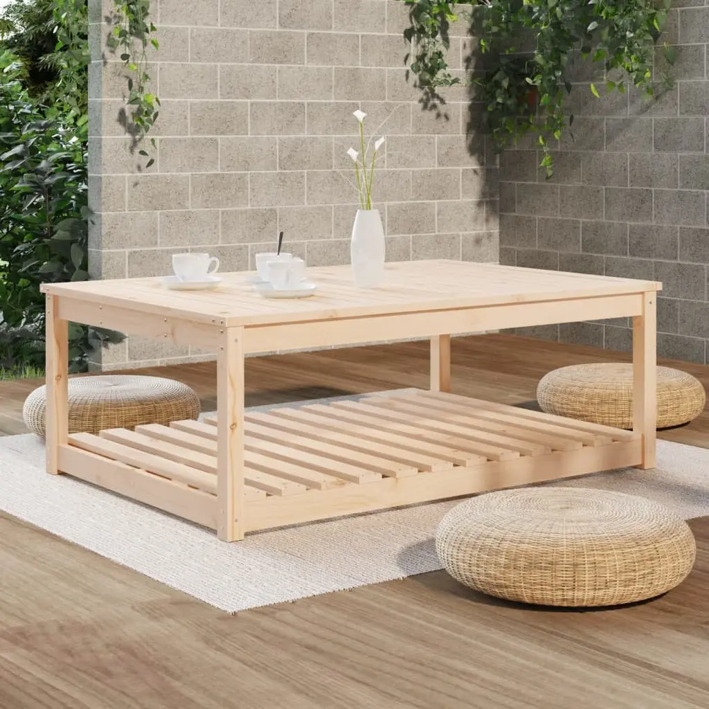 Solid Wood Pine Garden Dining Table