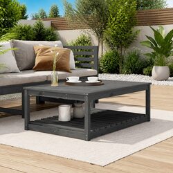 Dimensions and Specs of the Grey Pine Garden Table