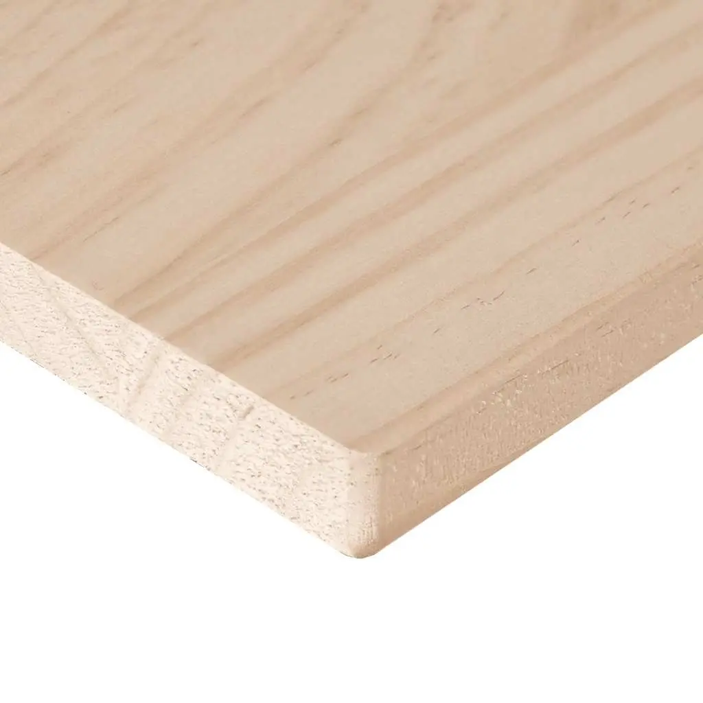 Solid Pine Wood Table Top 110x55cm Rectangular Wooden Surface Coffee Dining