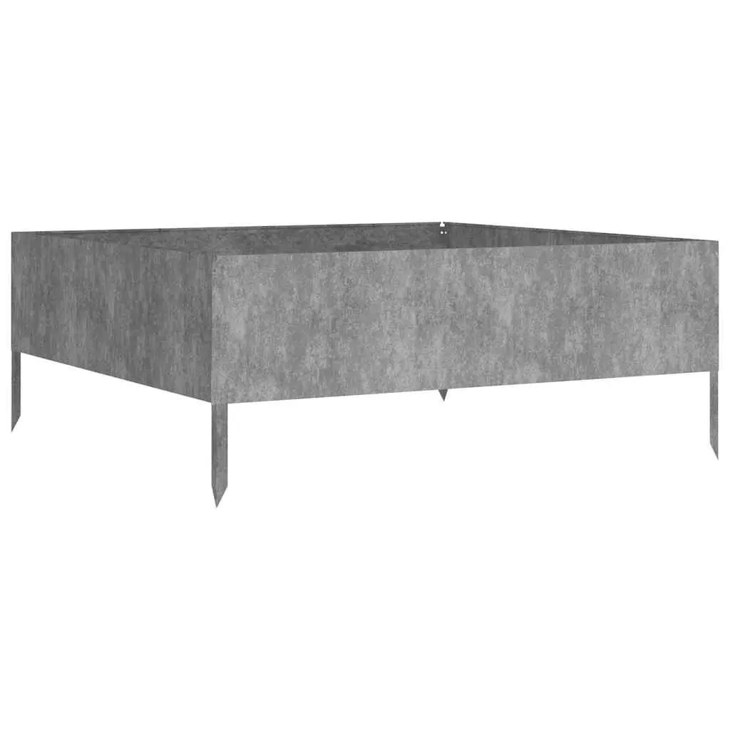 Garden Raised Bed Planter Corten Steel 100x100x41 cm Open Bottom