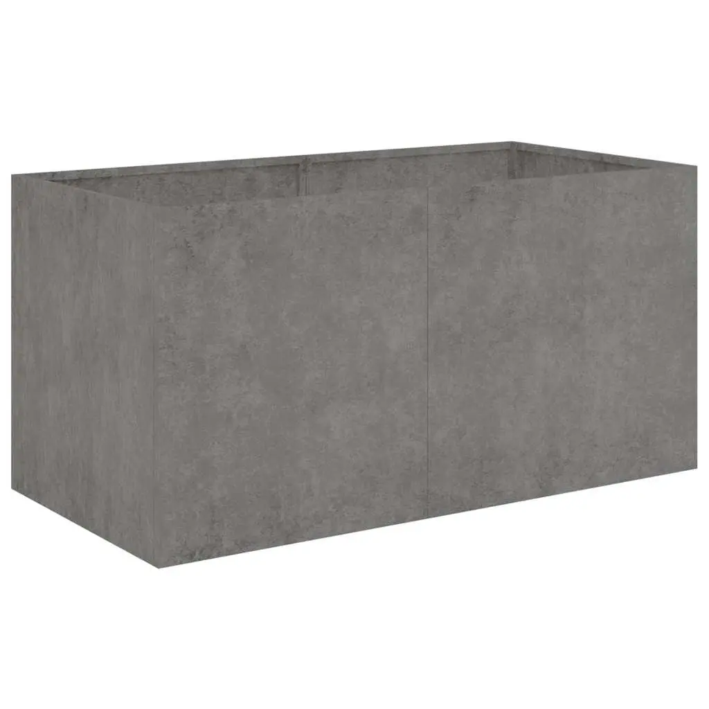 Corten Steel Planter Outdoor Garden Bed 80x40x40 cm Flower Box