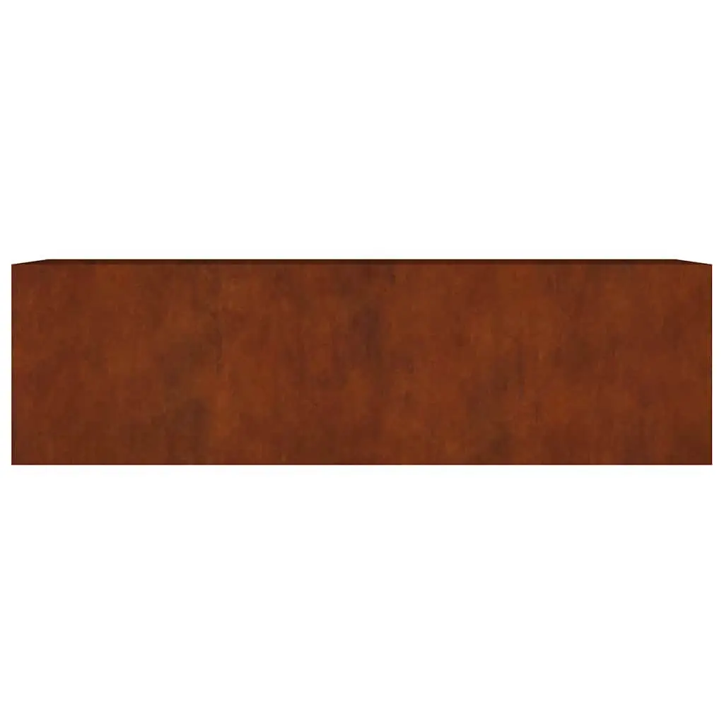 Corten Steel Raised Garden Bed 280x80x80