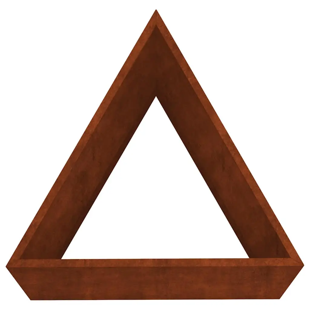 Corten Steel Garden Planter Box 40x34.5x75cm