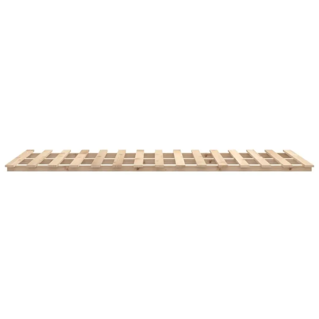 Solid Pine Bed Frame 135x190 cm