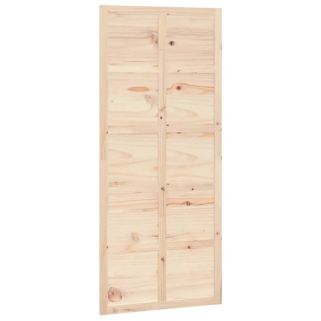 Barn Door Interior Sliding Door 90x1.8x214 cm Solid Pine Wood Space Saving