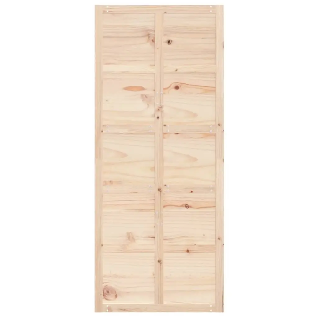 Barn Door Interior Sliding Door 90x1.8x214 cm Solid Pine Wood Space Saving