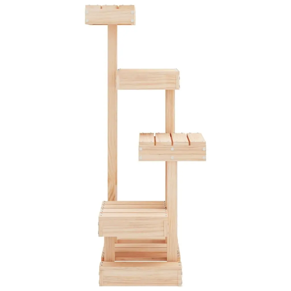 Cat Tree 4 Platform Multi Level Wooden Pet Furniture Climbing Perch Scratching