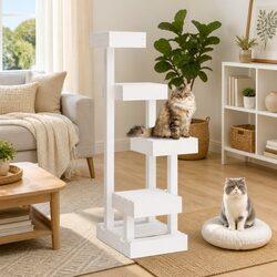 Specifications of the White Multi-Level Cat Tree