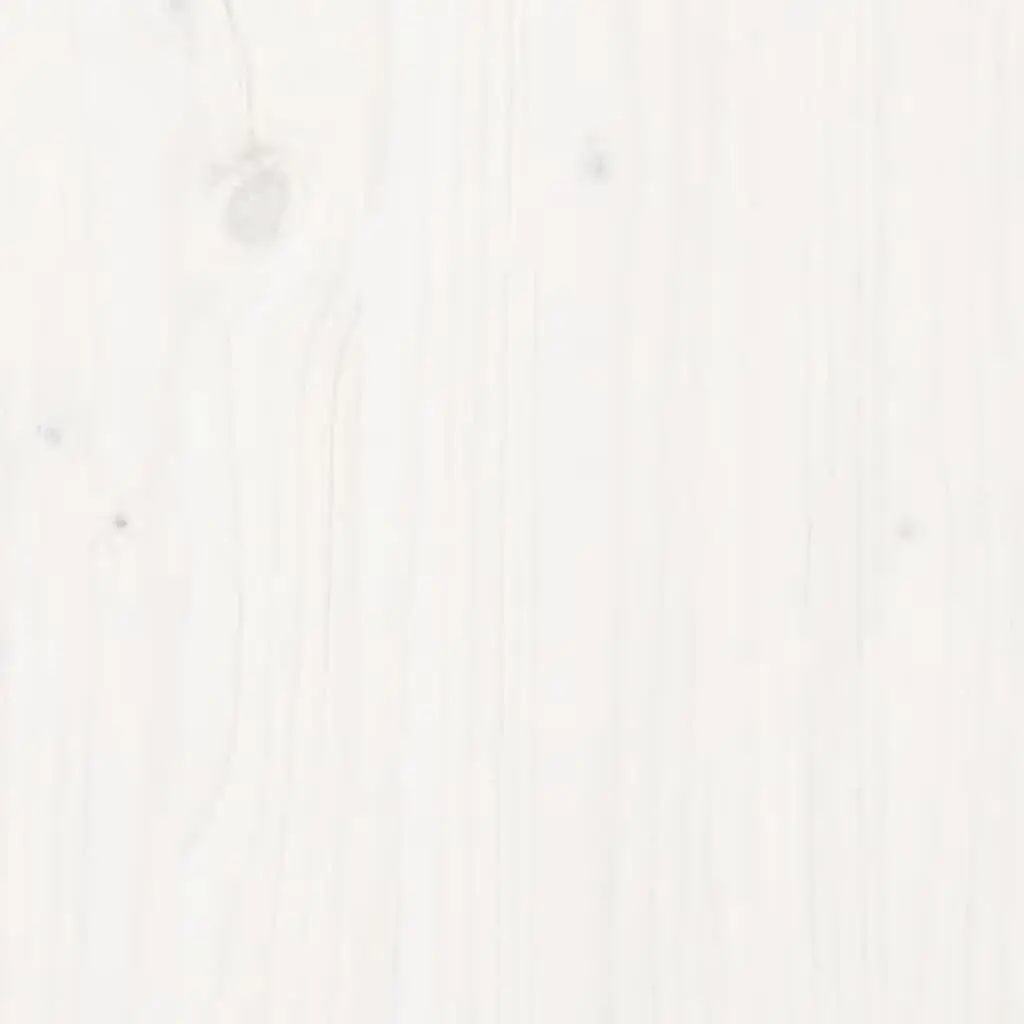 Wall-mounted Shelves for Bedroom or Living Space 2 Piece White Solid Pine Wood Storage Display