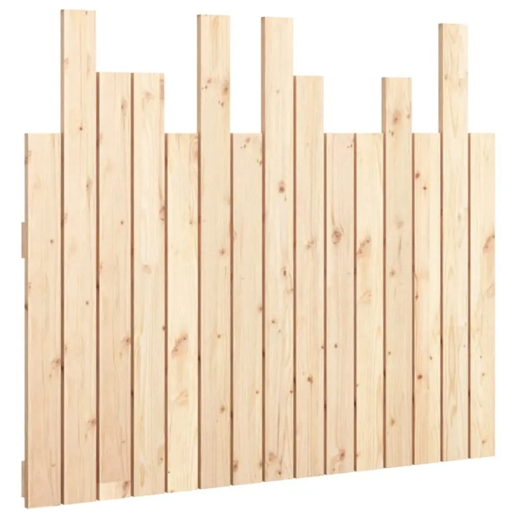 95.5cm Wooden Wall Headboard with Solid Pine Construction