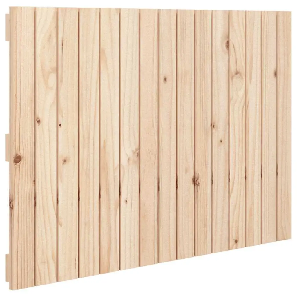95.5 cm Wall-Mounted Headboard of Solid Pine Wood