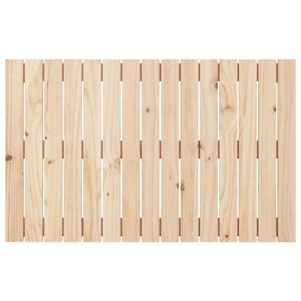 95.5 cm Wall-Mounted Headboard of Solid Pine Wood