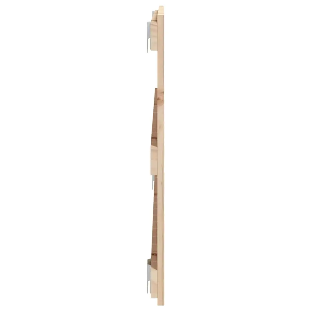 95.5 cm Wall-Mounted Headboard of Solid Pine Wood