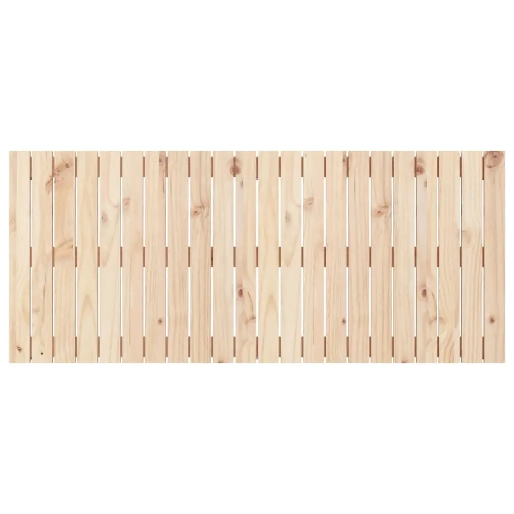 Wall Headboard 140 cm Solid Pine Wood Bedroom Bed Header Classic Design