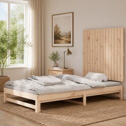 Specifications of 95.5cm Solid Pine Wood Wall Headboard