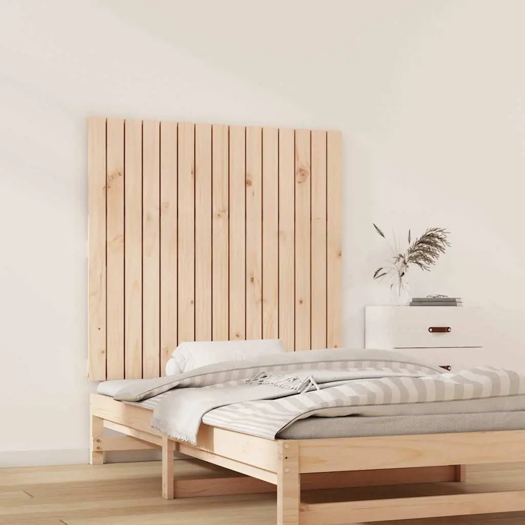 95.5cm Solid Pine Wood Wall Headboard