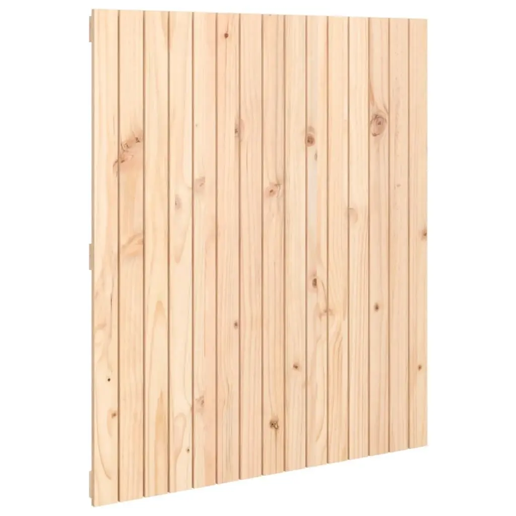 95.5cm Wall-Mounted Headboard in Solid Pine Wood