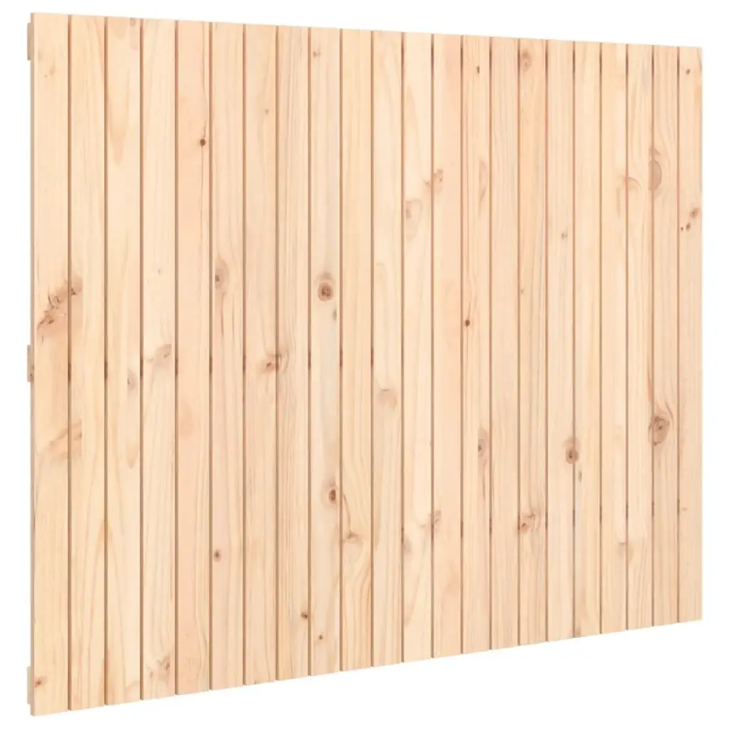 Wall Headboard Bedroom 140 cm Solid Pine Wood Back Support