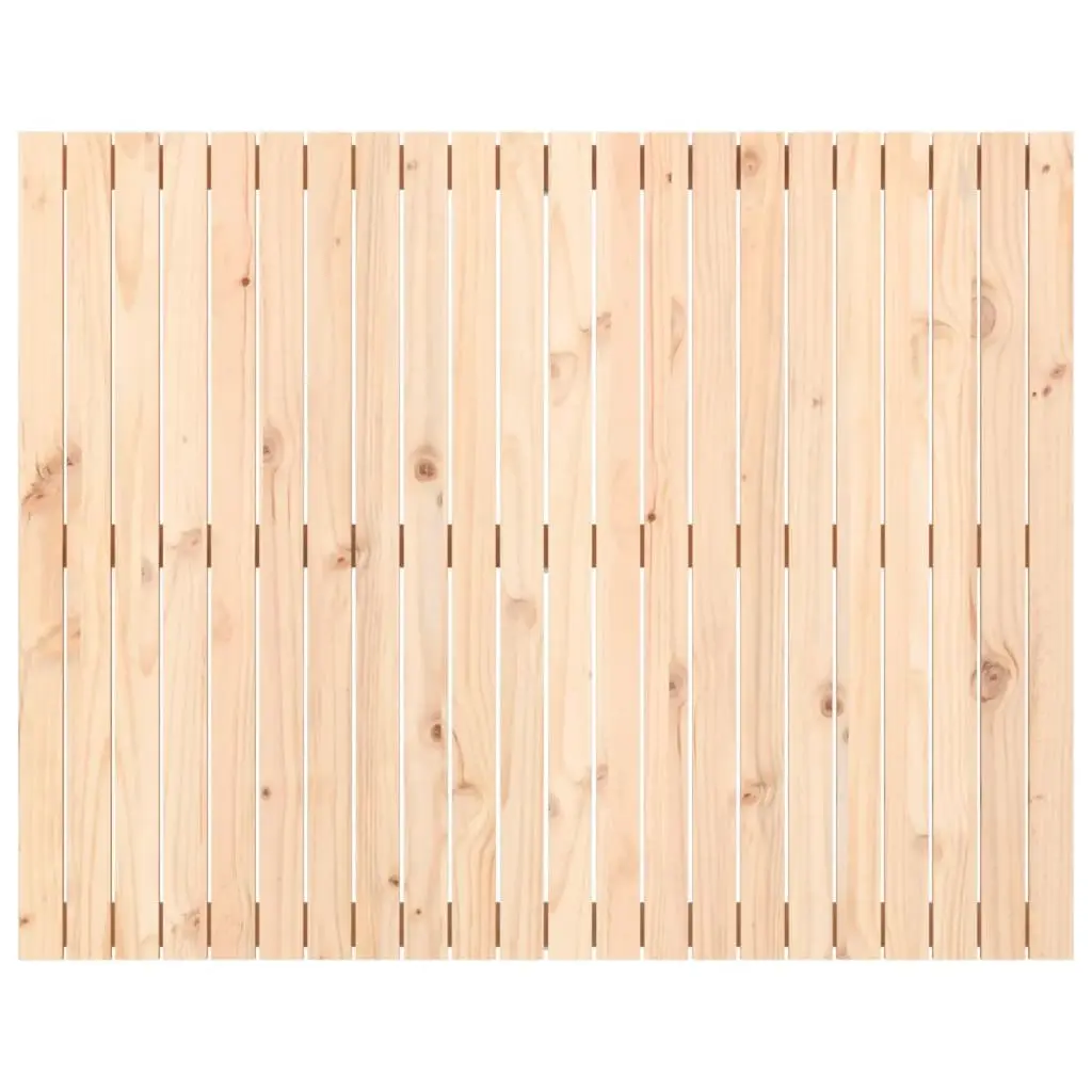 Wall Headboard Bedroom 140 cm Solid Pine Wood Back Support