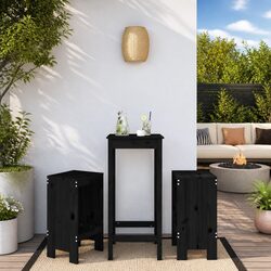 Dimensions of Outdoor Wooden Bar Stools: 40 x 36 x 75 cm
