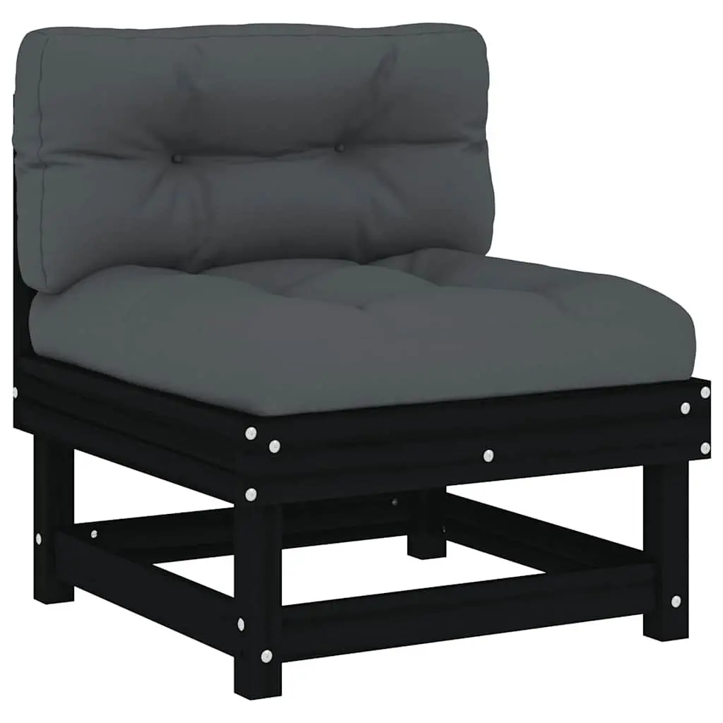 Outdoor Middle Sofa with Cushions
