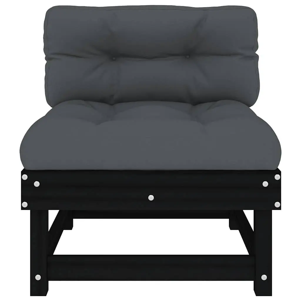 Outdoor Middle Sofa with Cushions