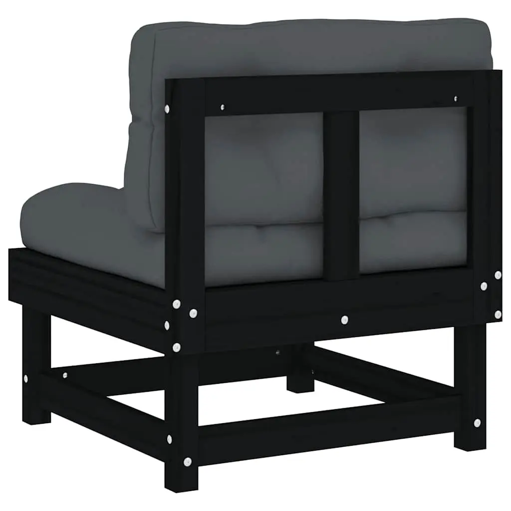 Outdoor Middle Sofa with Cushions