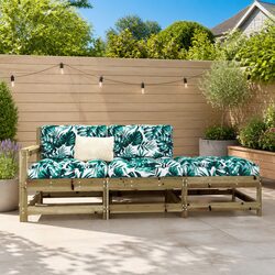 Specifications of 3 Piece Wooden Garden Lounge Set