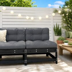 Black Outdoor Middle Sofa Sectional Specifications