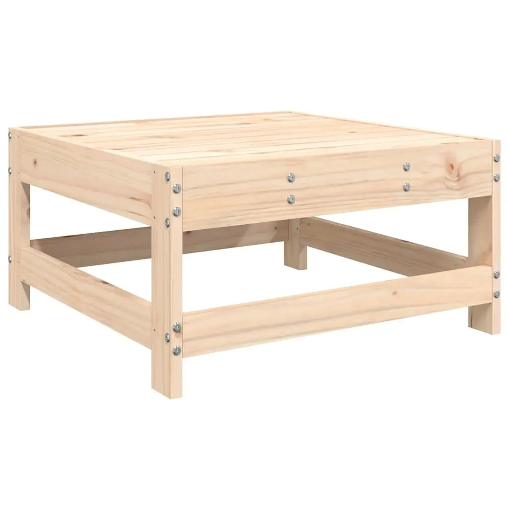 Garden Footstool with Cushion
