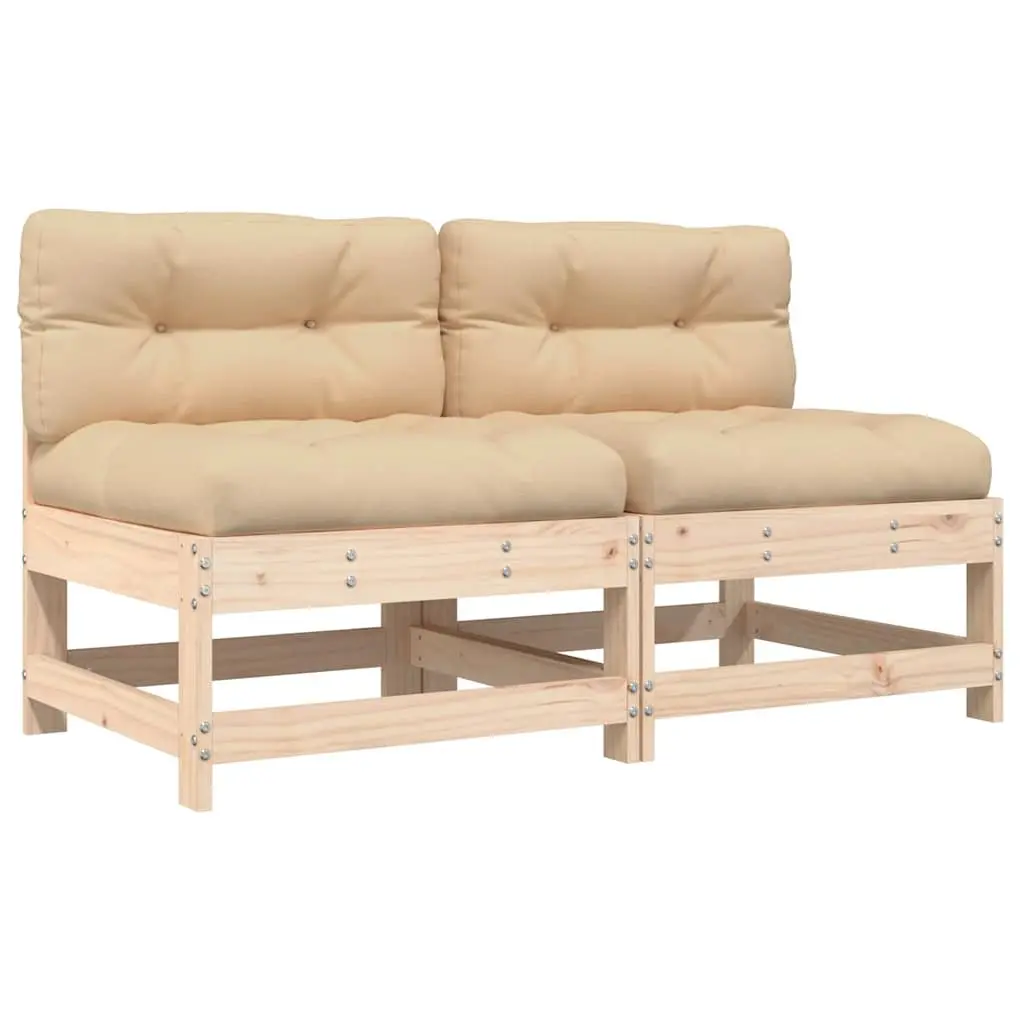 Outdoor Middle Sectional Sofa Set