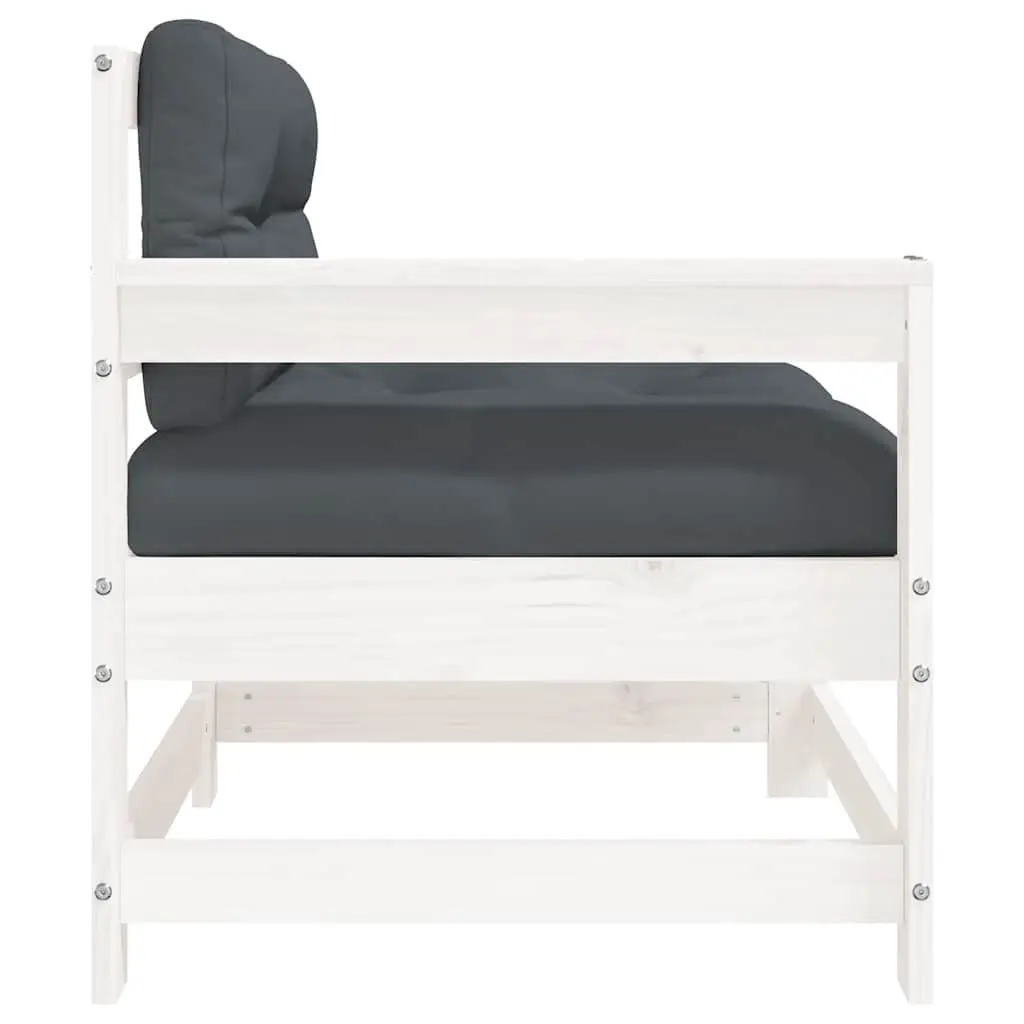 Outdoor Garden Chairs Set of 2 with Cushions
