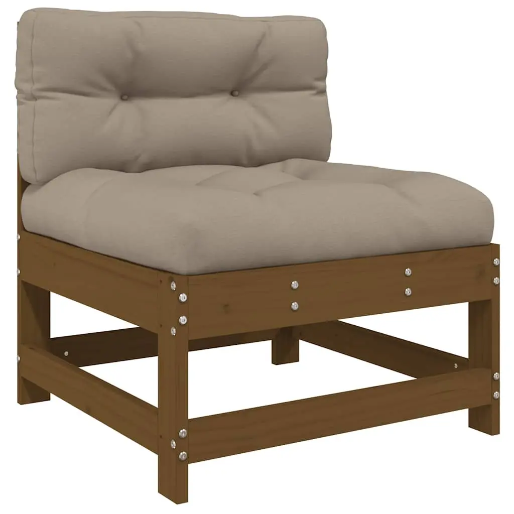3 Piece Garden Lounge Set with Cushions Outdoor Sectional Sofa Patio Furniture