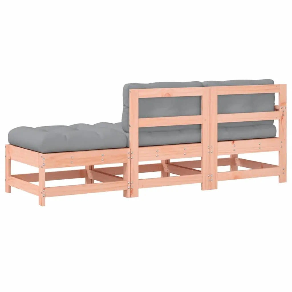 Wooden Garden Lounge Set Outdoor Patio 3 Piece