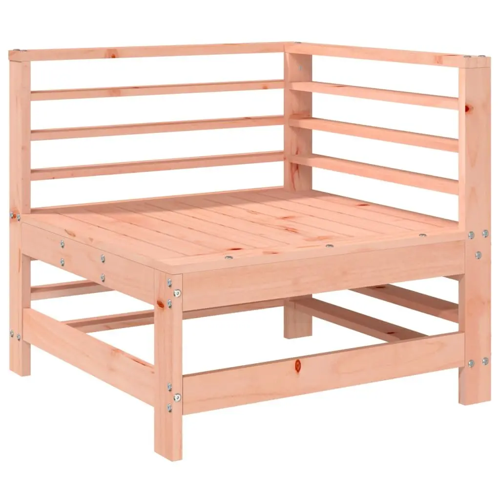 3 Piece Garden Lounge Set Solid Wood Outdoor Sectional Slatted Patio Furniture