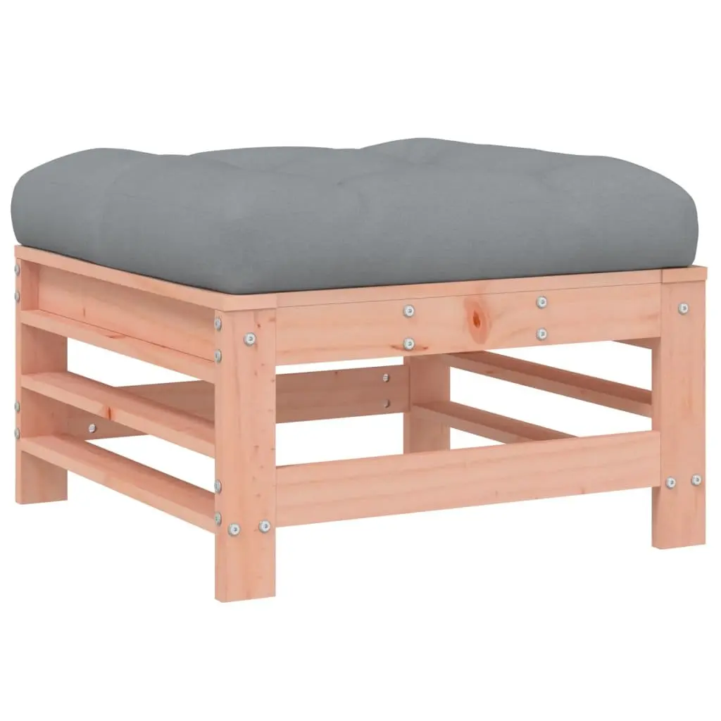 Garden Footstools for Outdoor Use 2 Piece Brown