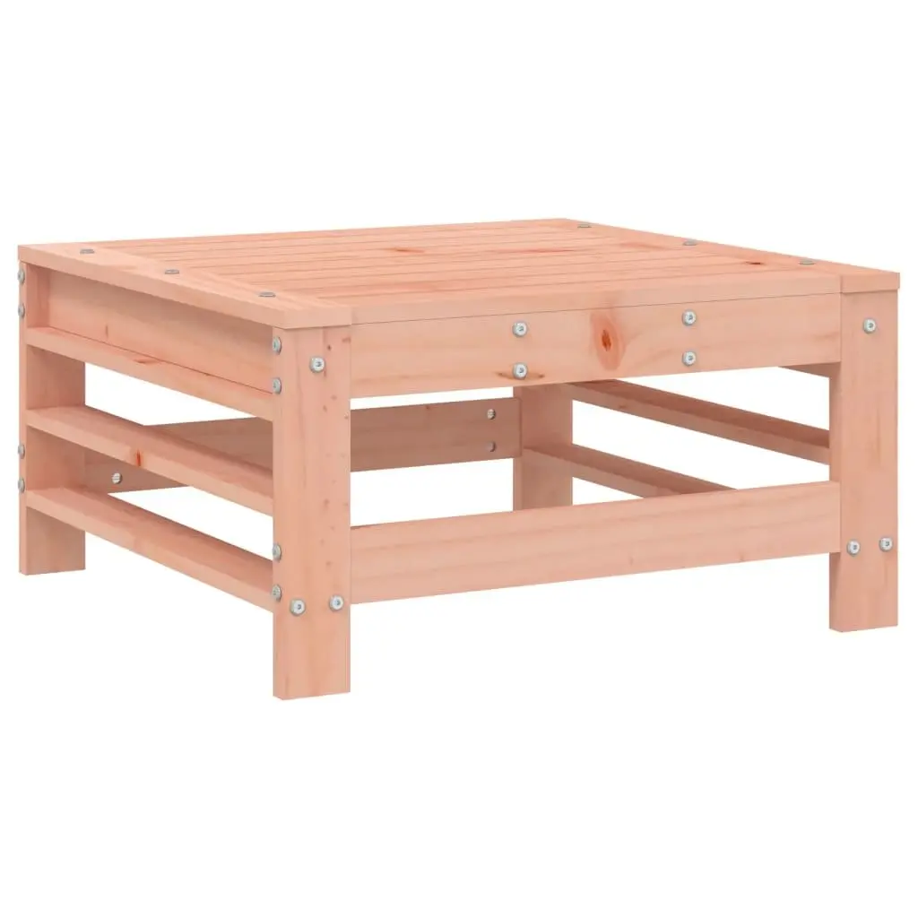 Garden Footstools for Outdoor Use 2 Piece Brown