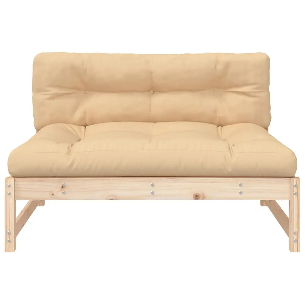 Outdoor Sofa Sectional Seating Unit for Garden Patio 120x80 cm