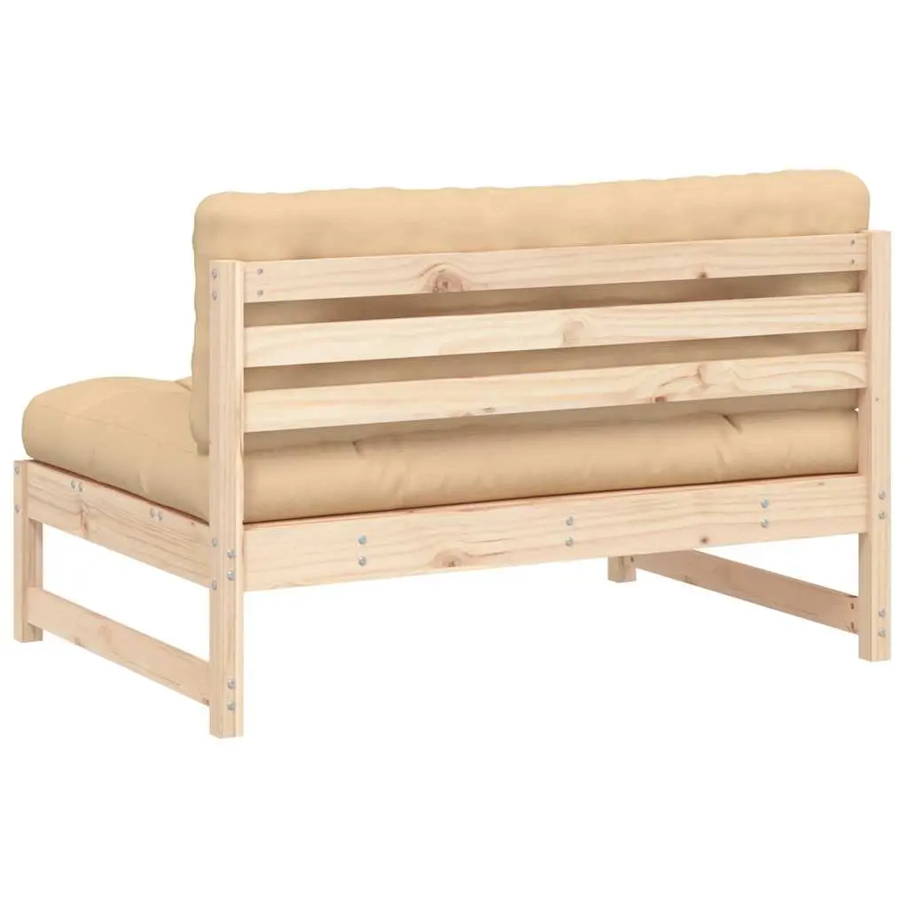 Outdoor Sofa Sectional Seating Unit for Garden Patio 120x80 cm