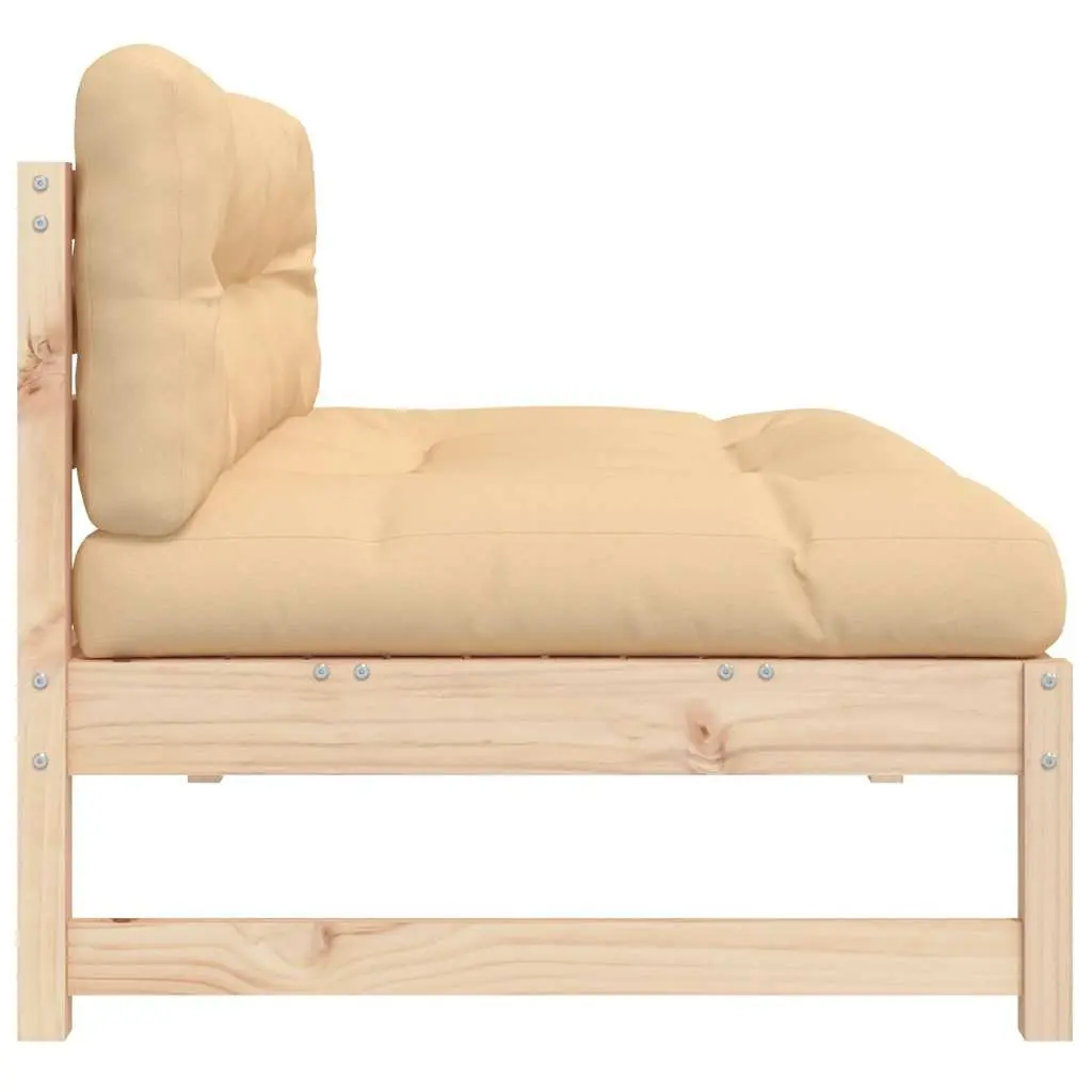 Outdoor Sofa Sectional Seating Unit for Garden Patio 120x80 cm