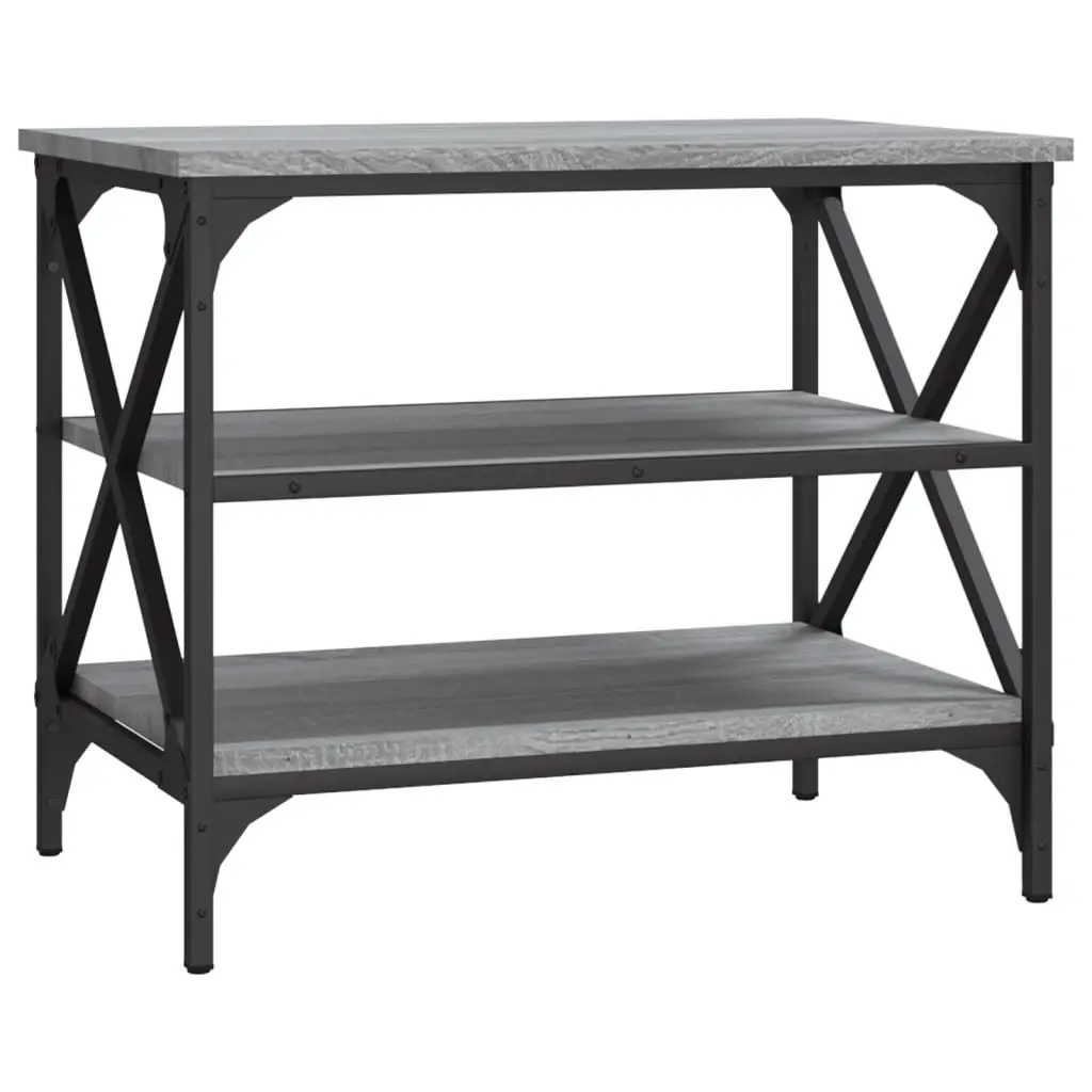 TV Cabinet Grey Sonoma Living Room 60x40x50cm Engineered Wood Media Storage End Table