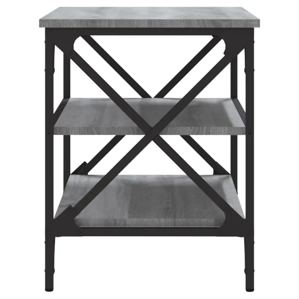TV Cabinet Grey Sonoma Living Room 60x40x50cm Engineered Wood Media Storage End Table