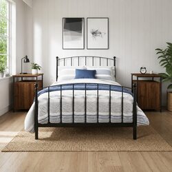 Specifications of Brown Oak Bedside Cabinets – 2 pcs