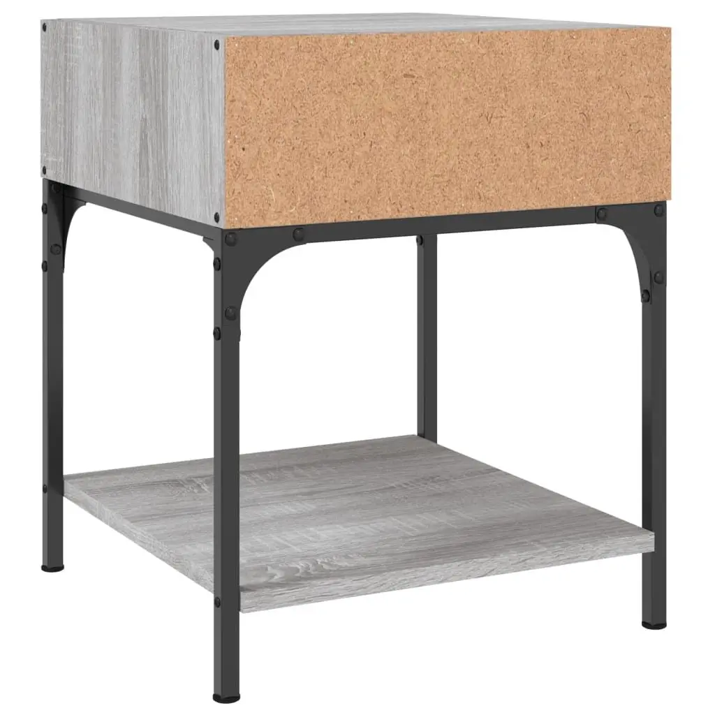 Grey Sonoma Bedside Tables 40x41x50 cm