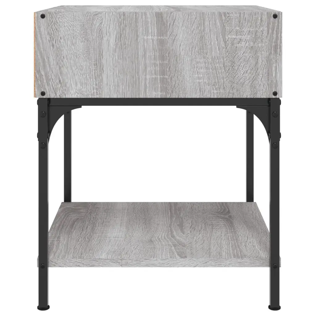 Grey Sonoma Bedside Tables 40x41x50 cm