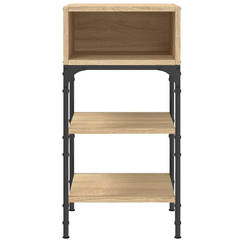 Bedside Tables for Bedroom 2 pcs Brown 35x34.5x70 cm Engineered Wood Nightstand Storage