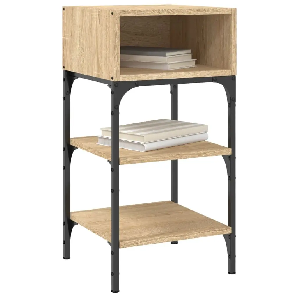 Bedside Tables for Bedroom 2 pcs Brown 35x34.5x70 cm Engineered Wood Nightstand Storage