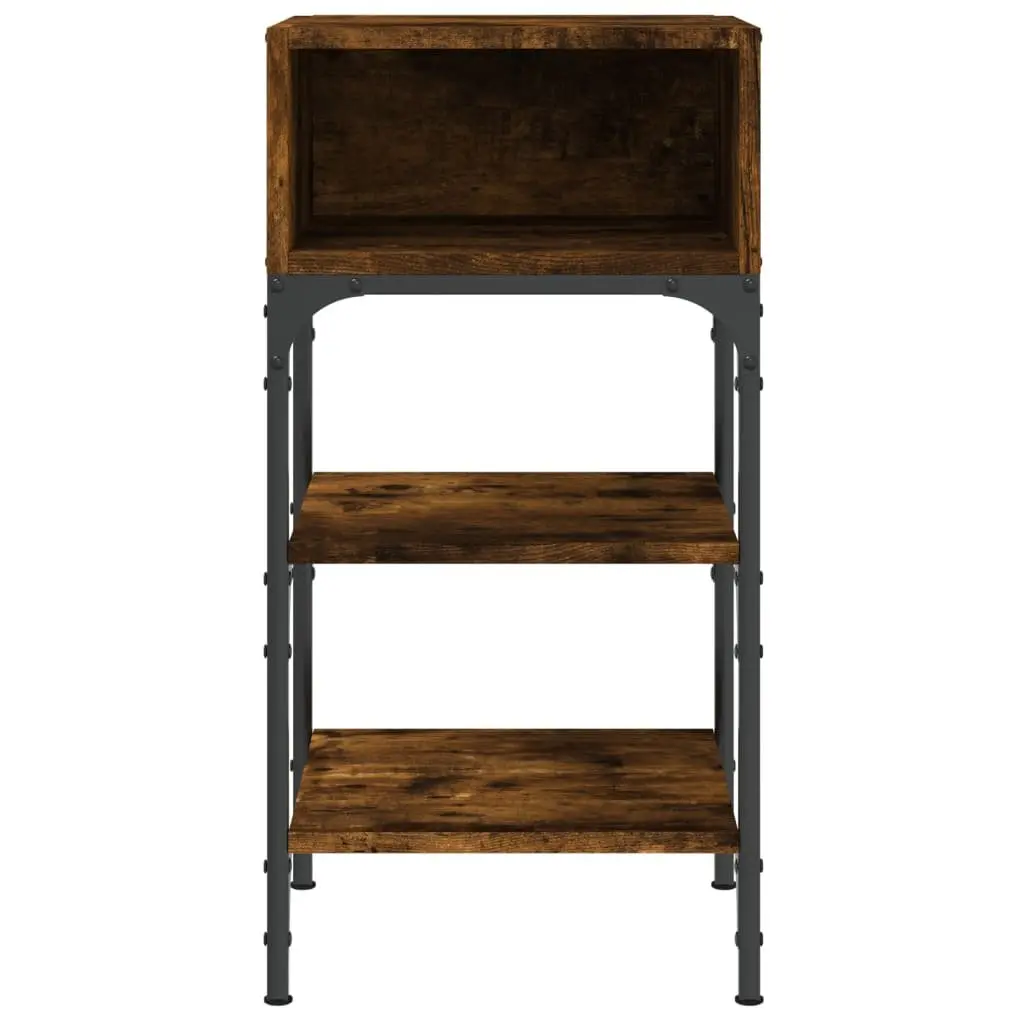 Bedside Tables 2 pcs Brown 35x34.5x70 cm