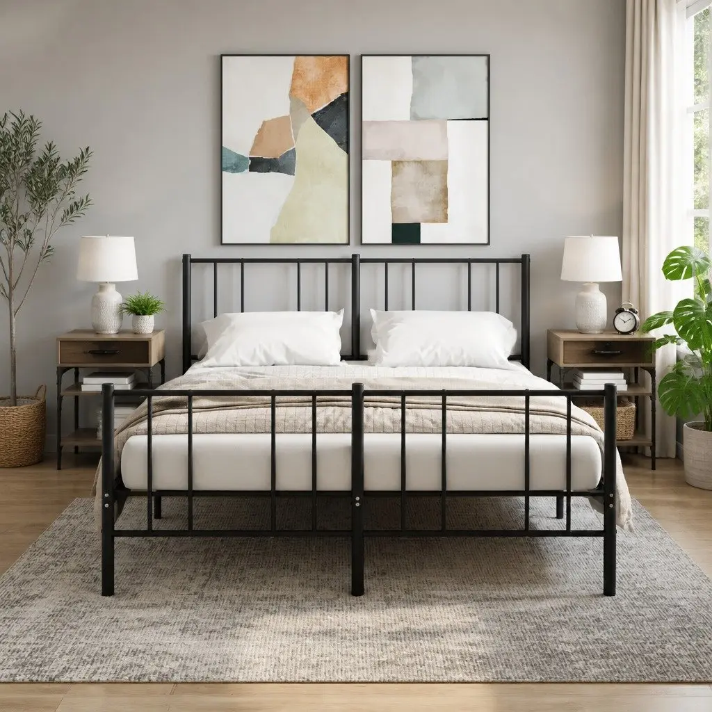 Bedside Tables for Interior Use 2 pcs Grey Sonoma 35x34.5x70 cm Engineered Wood Nightstand